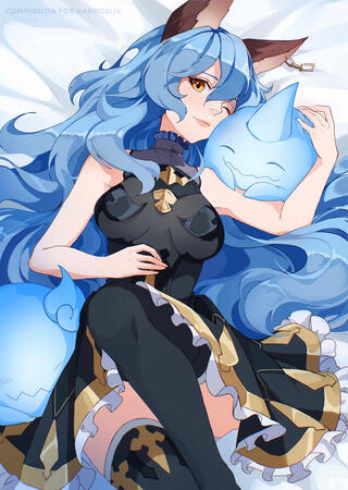 SKEB style half body example