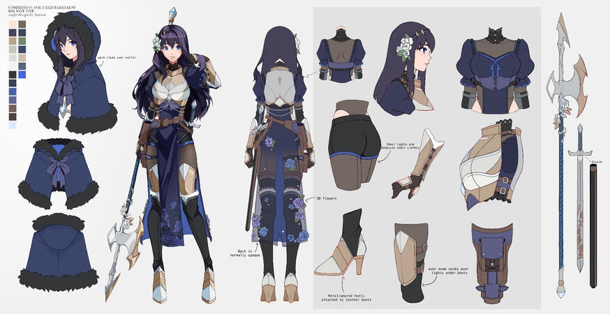 character design commission example